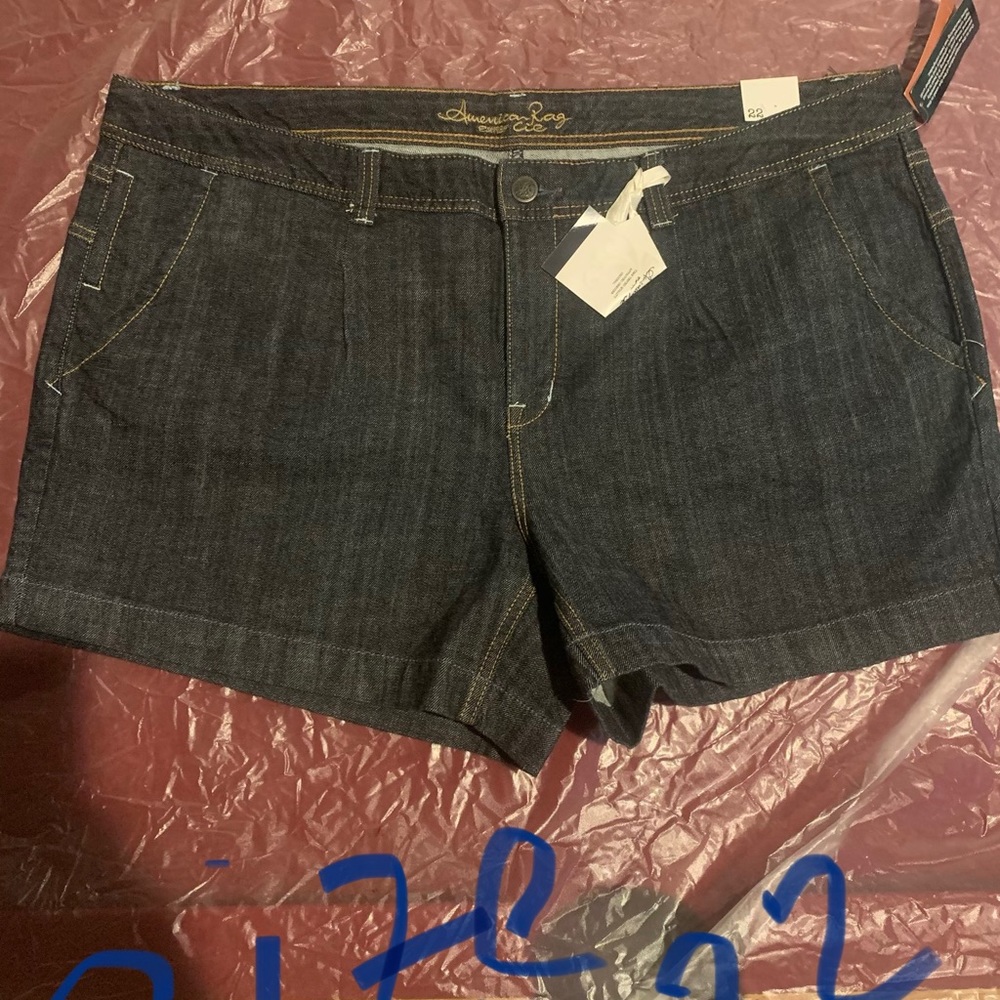 Denim Shorts American Rag Brand New Size 22